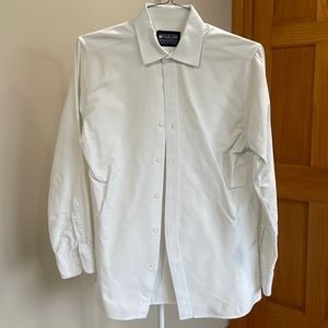 White Button-Down Shirt